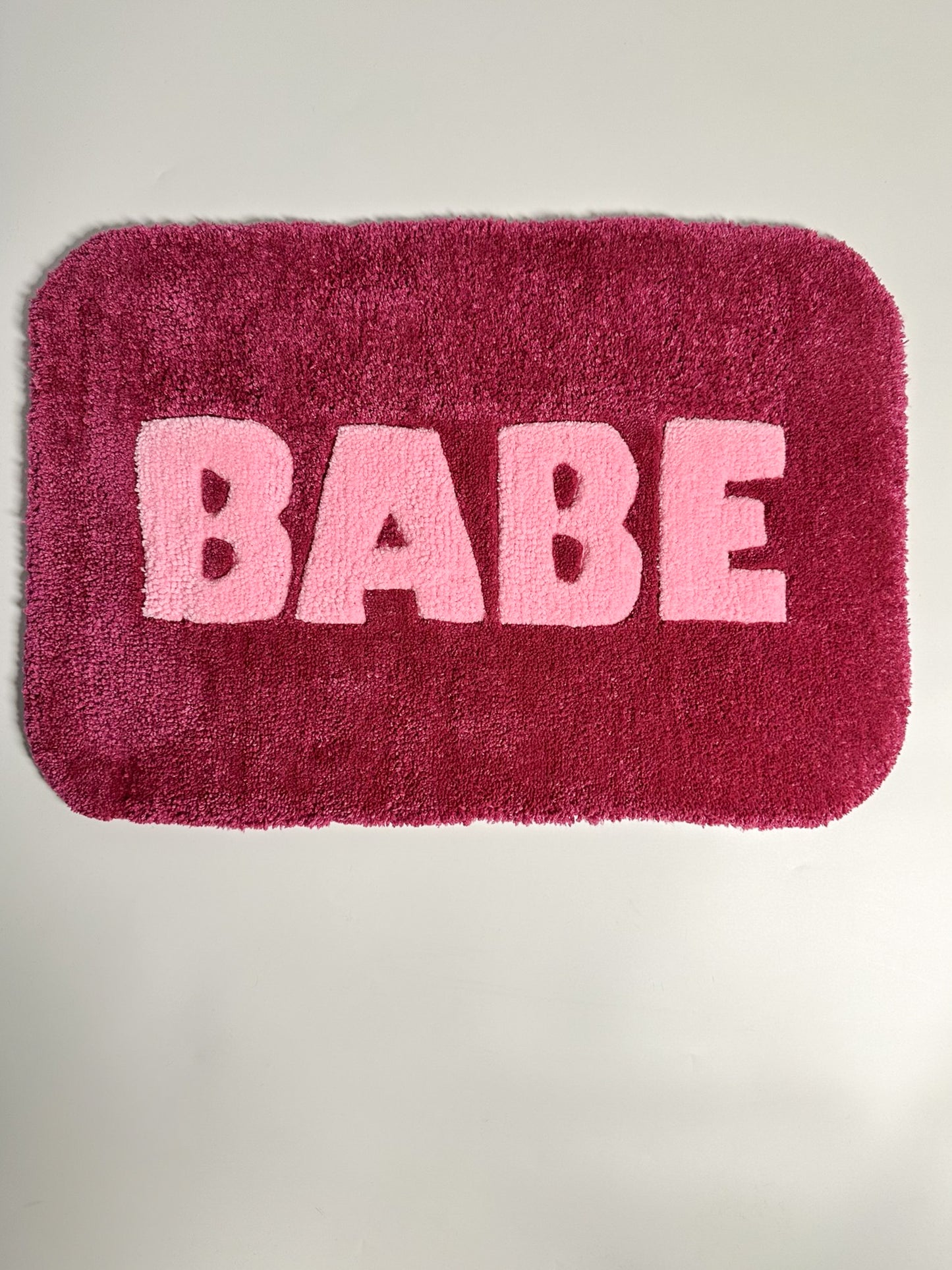 “BABE” Handmade Tufted Rug / Mat