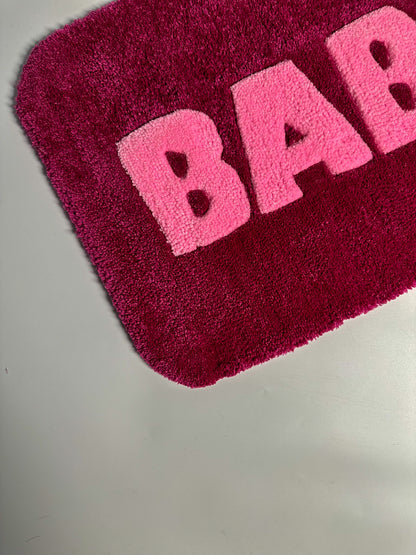 “BABE” Handmade Tufted Rug / Mat