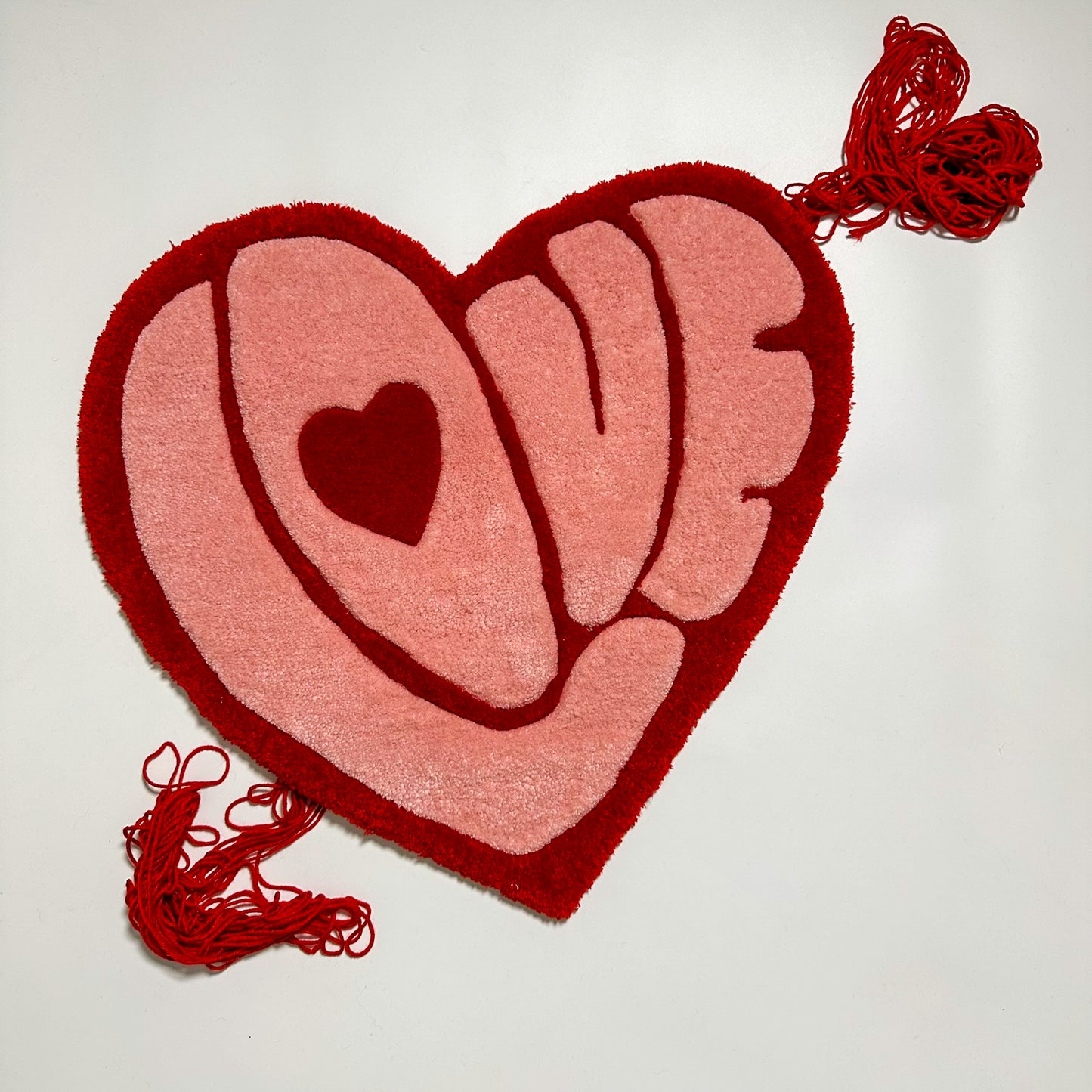 My Love Heart Handmade Tufting Rug