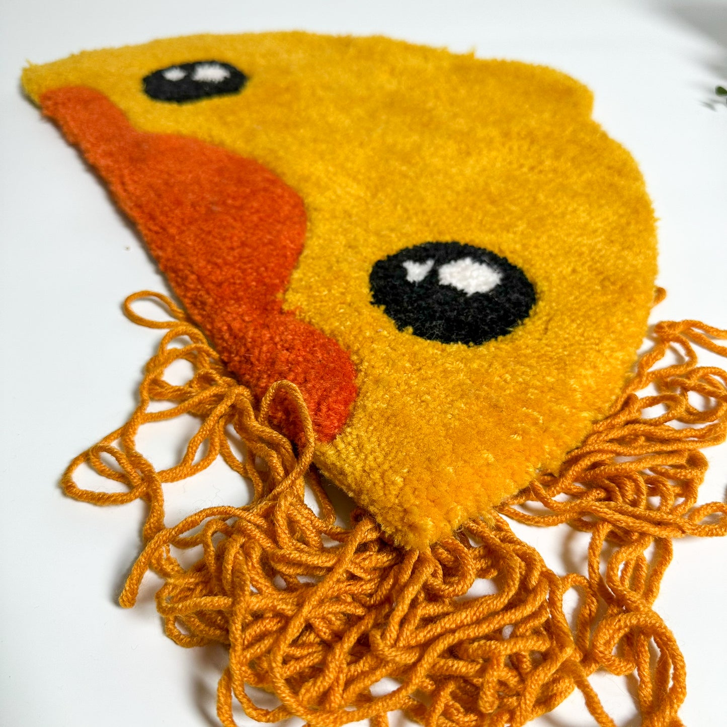 Cute Chick Design Tufting Rug 