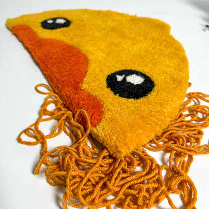 Cute Chick Design Tufting Rug 