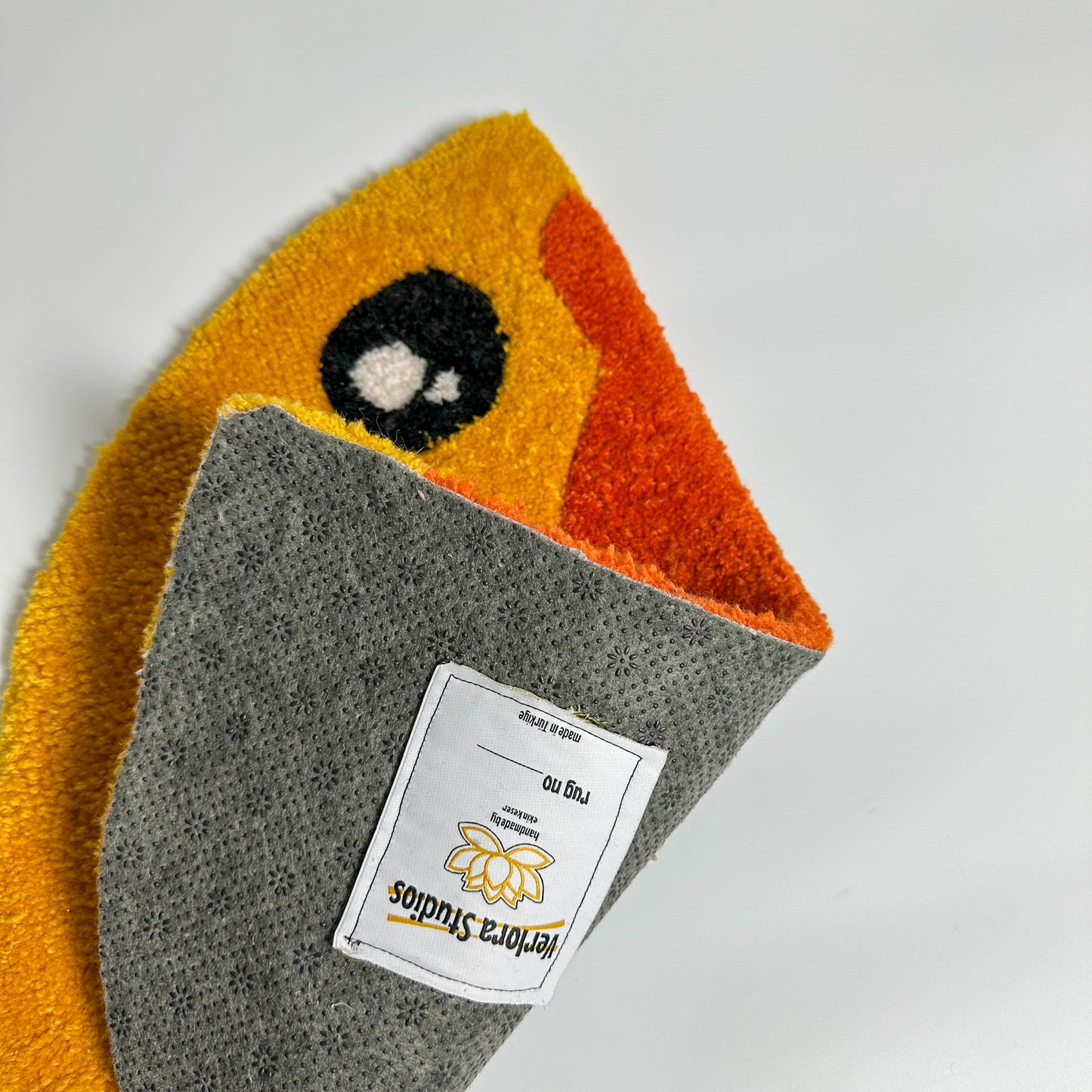 Cute Chick Design Tufting Rug 
