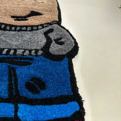 Chill Guy Designed Handmade Tufting Floor and Wall Rug