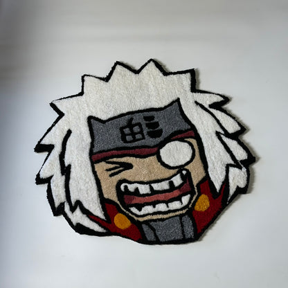 Jiraiya Tufted Rug – Naruto-Inspired Design