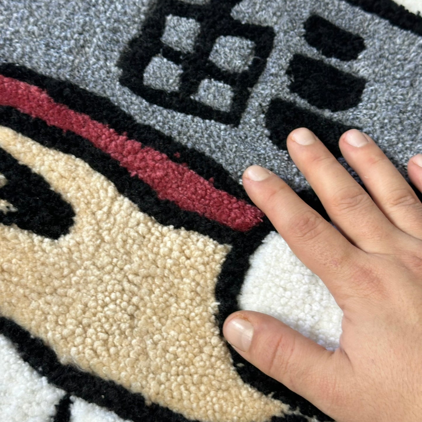 Jiraiya Tufted Rug – Naruto-Inspired Design