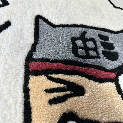 Jiraiya Tufted Rug – Naruto-Inspired Design