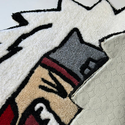 Jiraiya Tufted Rug – Naruto-Inspired Design