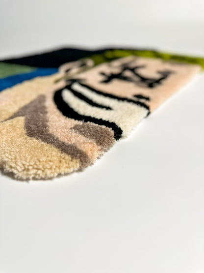 One Piece Zoro Handmade Tufted Rug, Mat