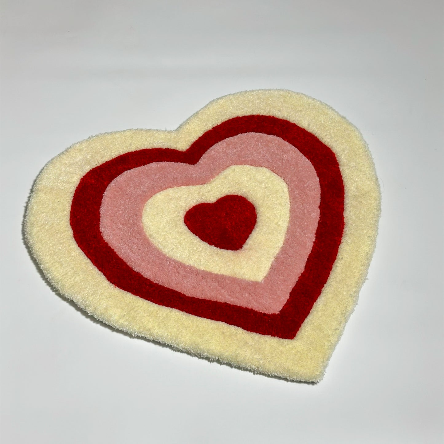 Heart Eclipse Handmade Tufting Rug, Doormat