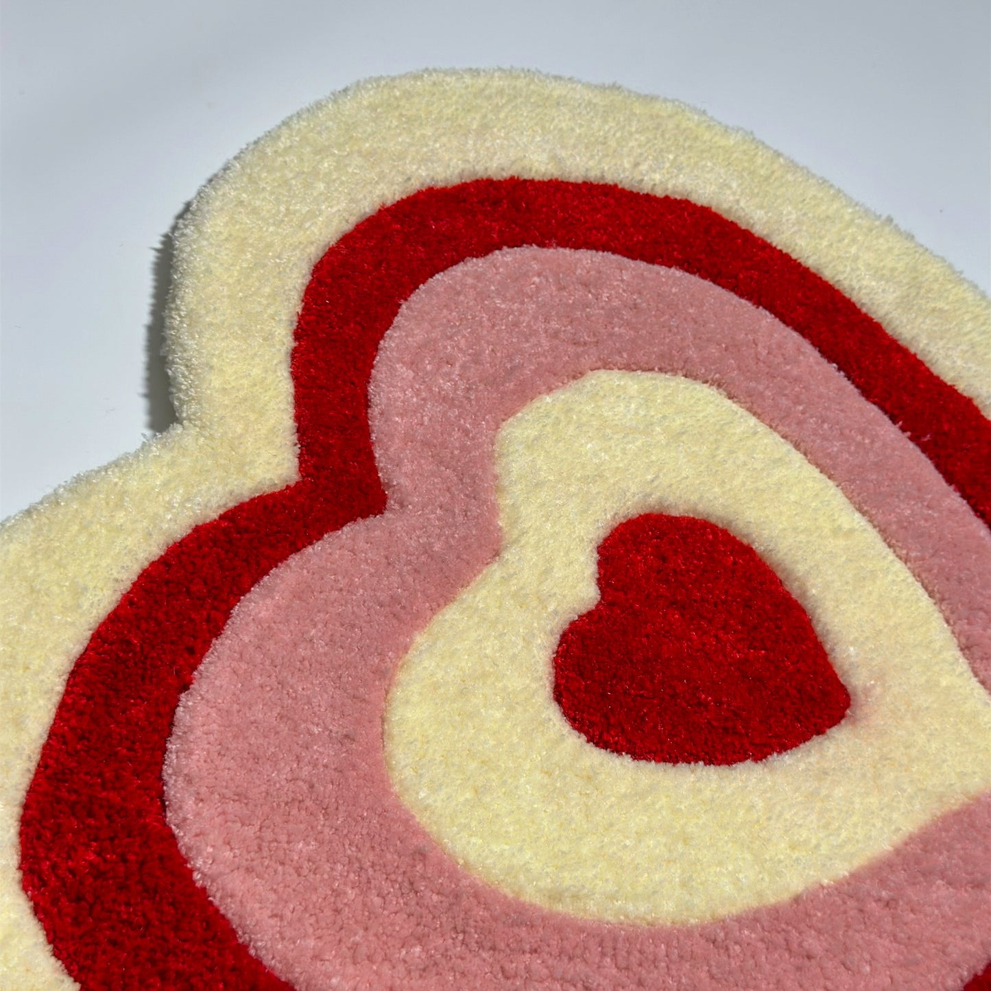 Heart Eclipse Handmade Tufting Rug, Doormat