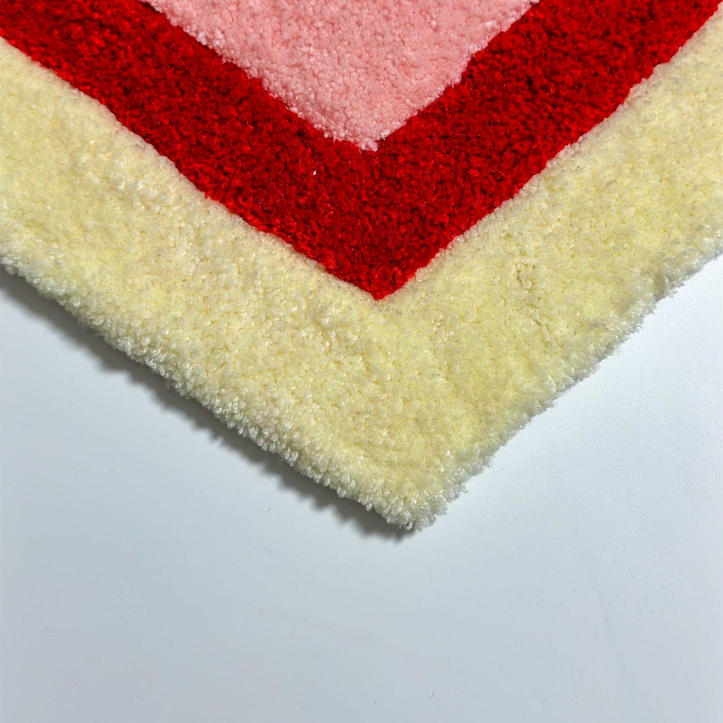 Heart Eclipse Handmade Tufting Rug, Doormat