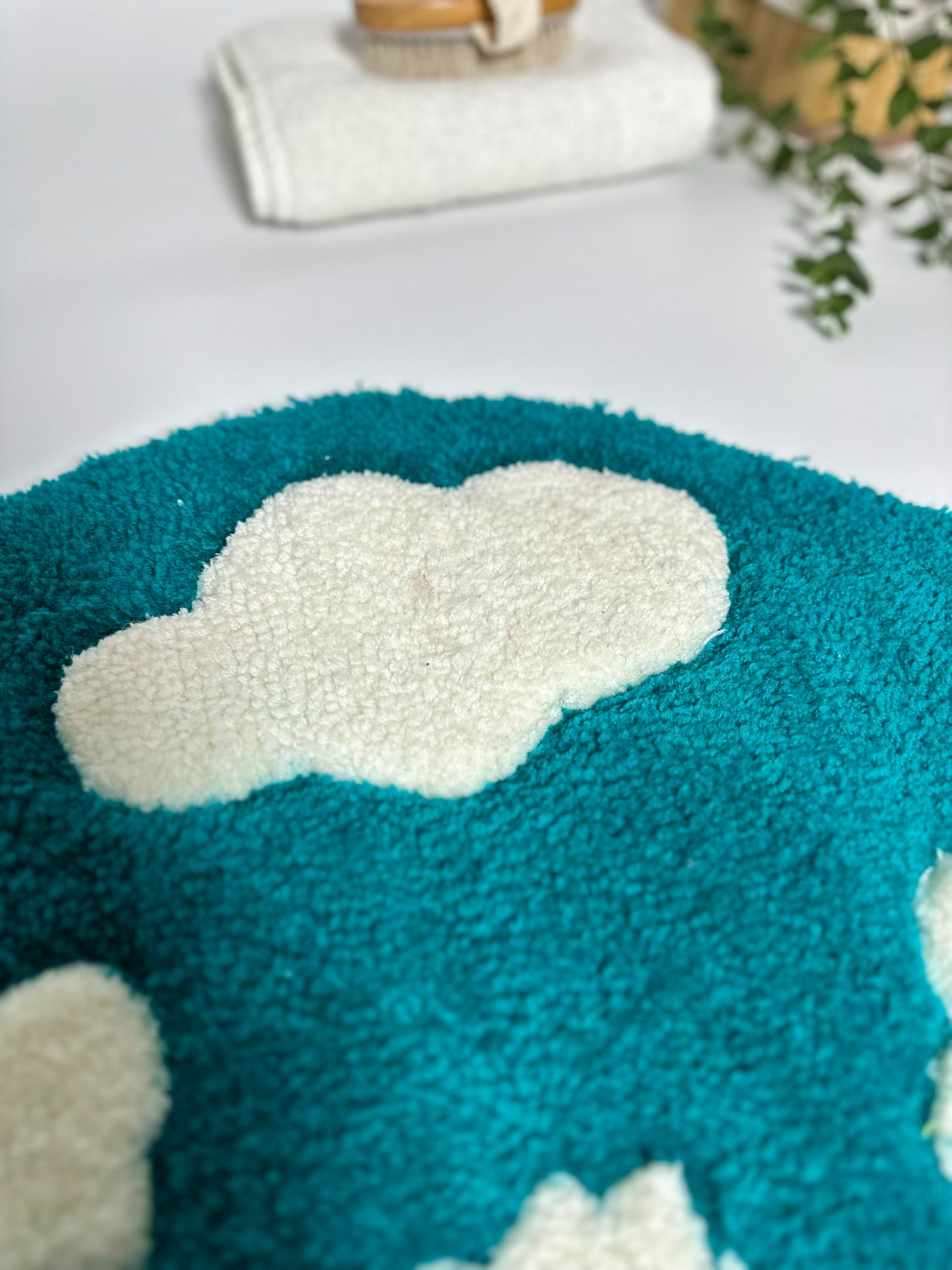 Soft Clouds – Cloud Patterned Tufting Rug